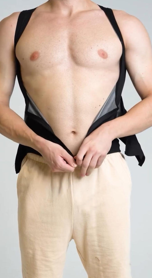 Everush™ HeatTrap Sıfır Kol Erkek Göğüs Altı Termal Korse