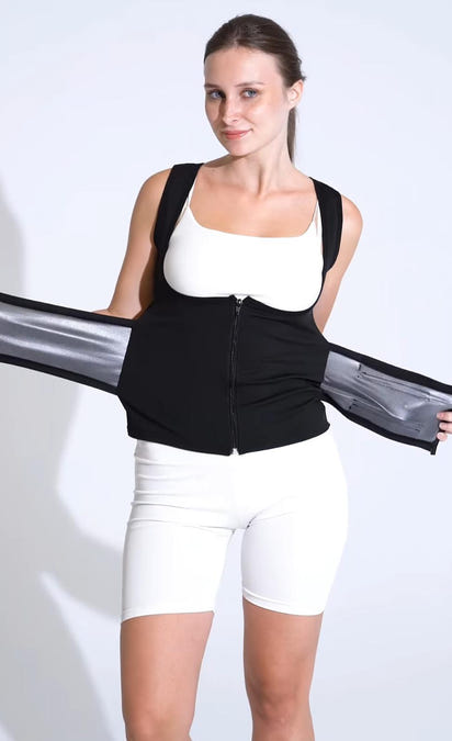 Everush™ HeatTrap Kadın Sıfır Kol Göğüs Altı Termal Korse