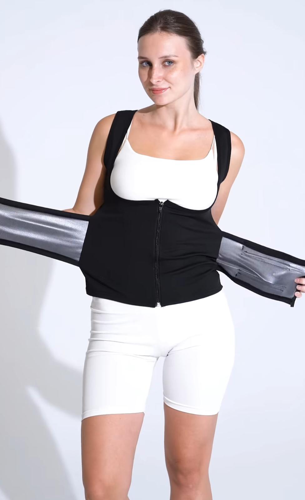 Everush™ HeatTrap Kadın Sıfır Kol Göğüs Altı Termal Korse