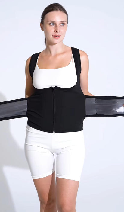 Everush™ HeatTrap Kadın Sıfır Kol Göğüs Altı Termal Korse